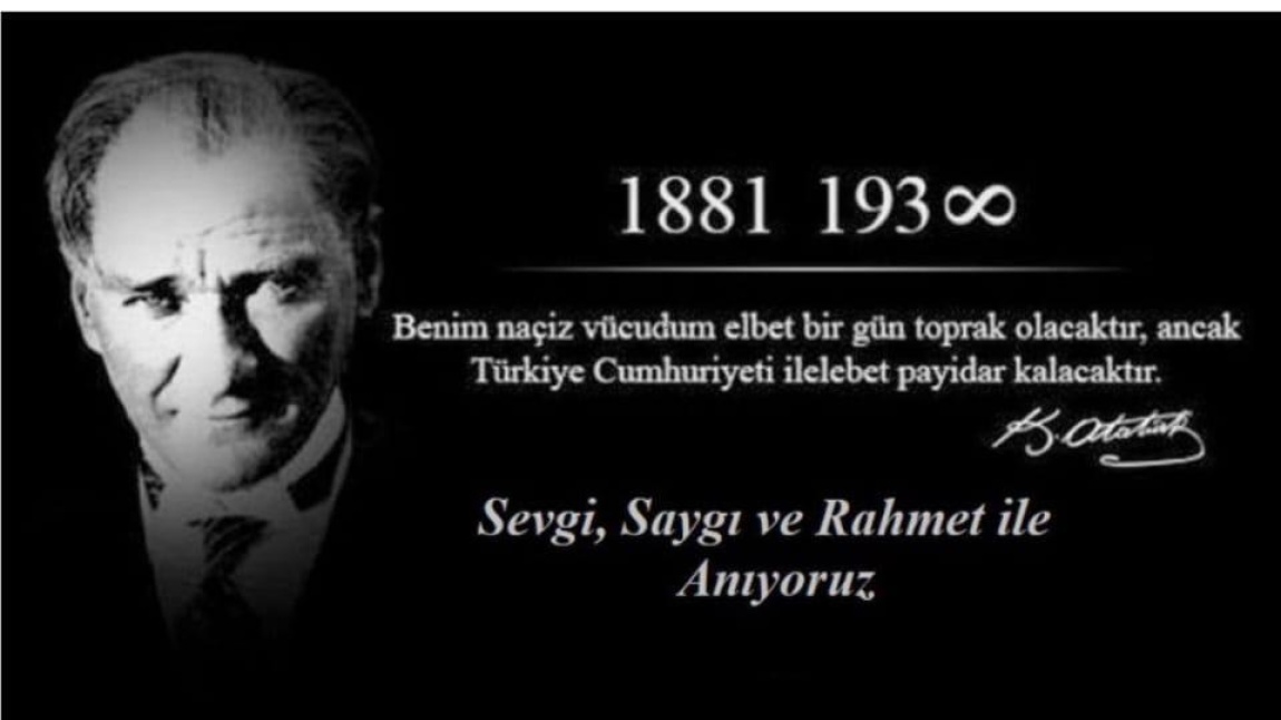 Atatürk Haftası ve Atatürk'ü Anma Günü